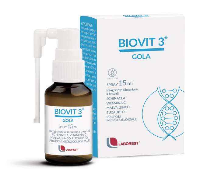 BIOVIT 3 GOLA 1 FIALA 15 ML SPRAY - fitfarma.it