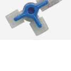 RUBINETTO A 3 VIE DELTA 3W WHITE CONNETTORI LUER LOCK GIREVOLI 1 PEZZO - fitfarma.it
