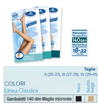 SAUBER GAMBALETTO 140 MAGLIA MICRORETE NEUTRO BEIGE 4 LINEA CLASSICA - fitfarma.it