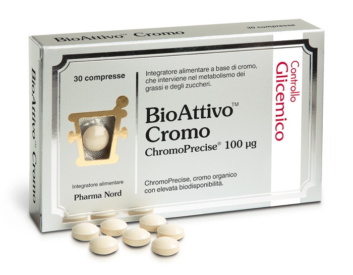 BIOATTIVO CROMO 30 COMPRESSE - fitfarma.it