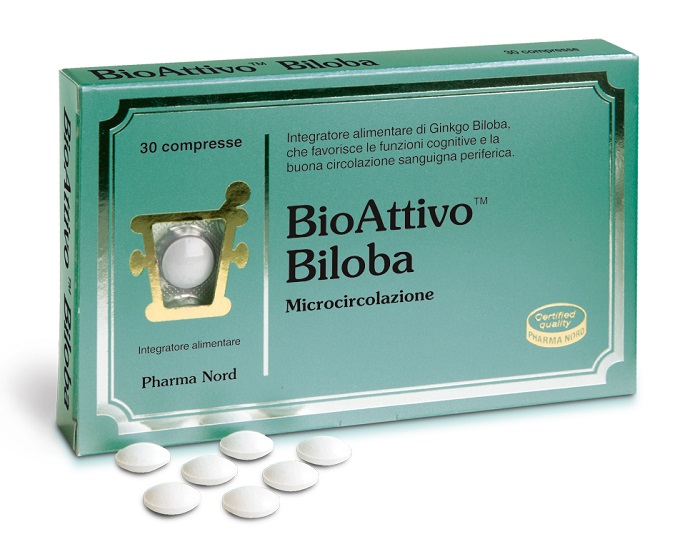 BIOATTIVO BILOBA 30 COMPRESSE - fitfarma.it
