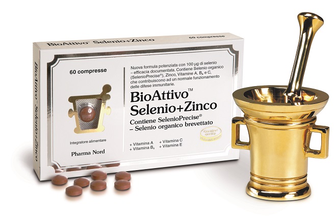 BIOATTIVO SELENIO + ZINCO 60 COMPRESSE - fitfarma.it