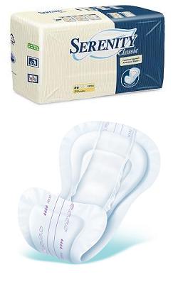 PANNOLONE PER INCONTINENZA SERENITY SAGOMATO MAXI IN TESSUTO NON TESSUTO 30 PEZZI - fitfarma.it