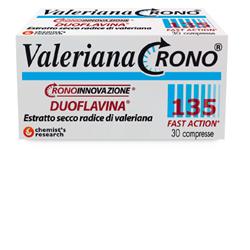 VALERIANA CRONO 135 CON DUOFLAVINA FAST ACTION 30 COMPRESSE - fitfarma.it