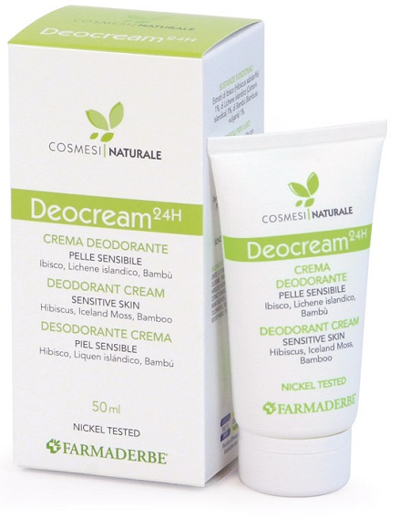 DEOCREAM CREMA DEODORANTE PELLI SENSIBILI 50 ML - fitfarma.it