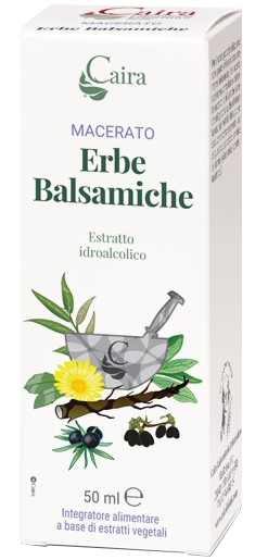 CAIRA MACERATO ERBE BALSAMICHE ESTRATTO IDROALCOLICO GOCCE 50 ML - fitfarma.it