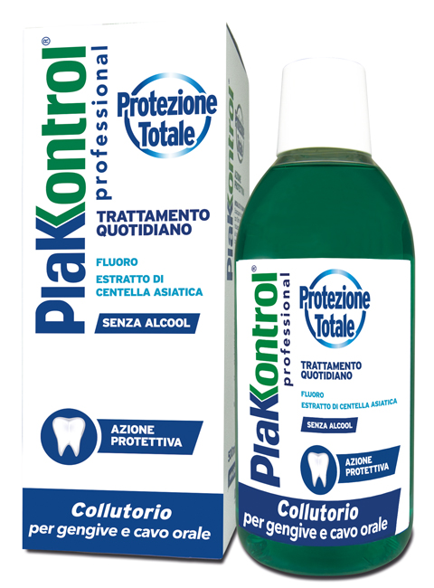 PLAKKONTROL PROTEZIONE TOTALE COLLUTORIO 500 ML - fitfarma.it