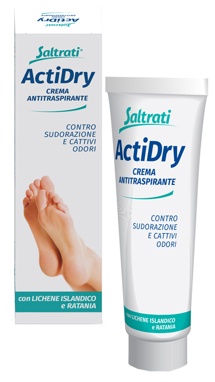 SALTRATI ACTIDRY CREMA ANTITRASPIRANTE 100 ML - fitfarma.it