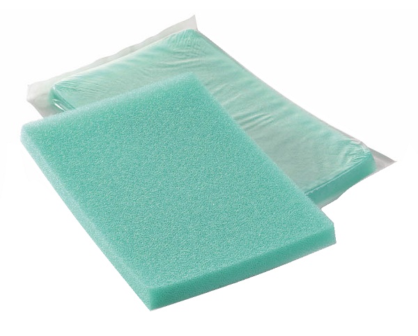 MEDICAZIONE IN COMPRESSE DI POLIURETANO ESPANSO FORMATO DA RETICOLI CELLULARI A NIDO D'APE 10PZ 15X10X2CM - fitfarma.it