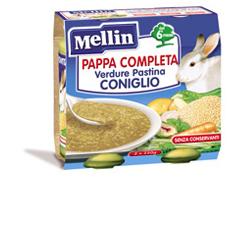 MELLIN PAPPA COMPLETA CONIGLIO 250 G 2 PEZZI - fitfarma.it