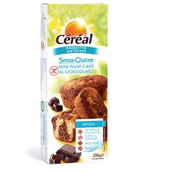 CEREAL MINIPLUMCAKE GOCCE CIOCCOLATO 200 G - fitfarma.it