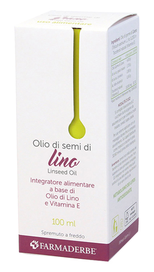 OLIO ALIMENTARE SEMI LINO 100 ML - fitfarma.it