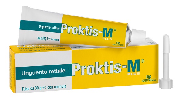 UNGUENTO RETTALE PROKTIS/M PLUS 30G CON CANNULA - fitfarma.it