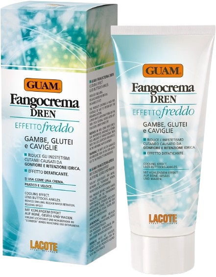 GUAM FANGOCREMA DREN EFFETTO FREDDO 200 ML - fitfarma.it