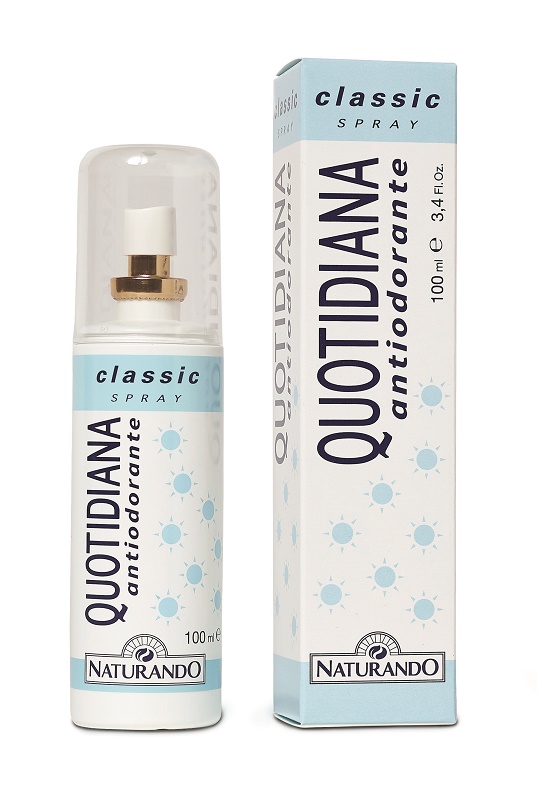 QUOTIDIANA ANTIODORANTE SPRAY CLASSIC 100 ML - fitfarma.it
