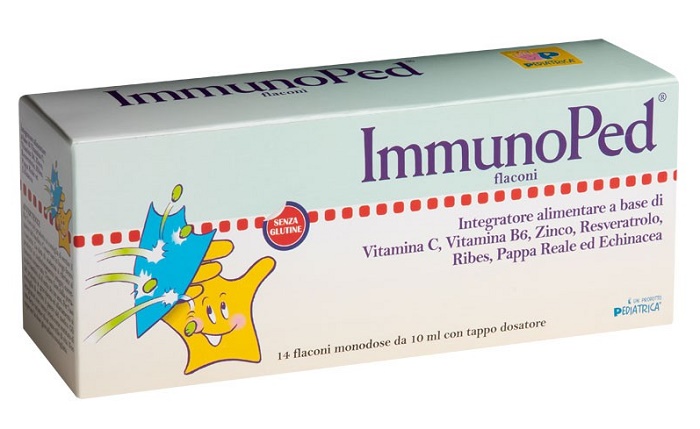 IMMUNOPED 14 FLACONCINI 10 ML - fitfarma.it