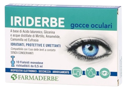IRIDERBE GOCCE OCULARI MONODOSI 10 FLACONCINI DA 0,5ML - fitfarma.it