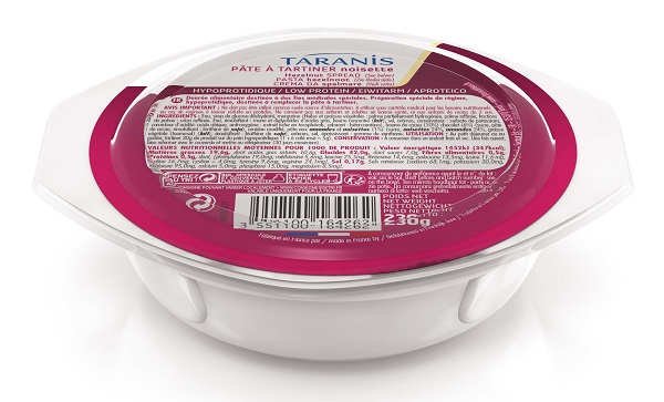 TARANIS CREMA SPALMABILE ALLA NOCCIOLA 230 G - fitfarma.it