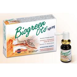 SOLUZIONE OTOLOGICA BIOGREEN OTO SPRAY RIMOZIONE E DISSOLUZIONE CERUME 13 ML - fitfarma.it