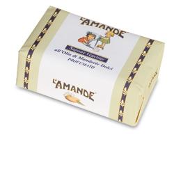 L'AMANDE MARSEILLE SAPONE VEGETALE OLIO MANDORLE DOLCI 200 G - fitfarma.it