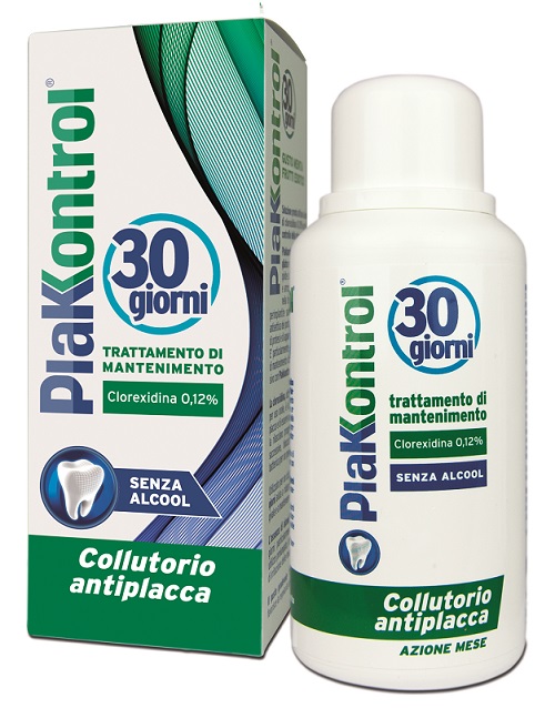 PLAKKONTROL 30 GIORNI COLLUTORIO 250 ML - fitfarma.it