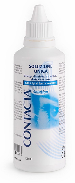 SOLUZIONE UNICA ISOTONICA CONTACTA 100ML - fitfarma.it