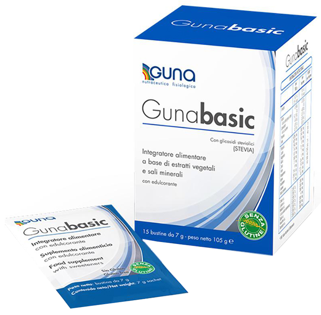 GUNABASIC POLVERE 15 BUSTINE - fitfarma.it
