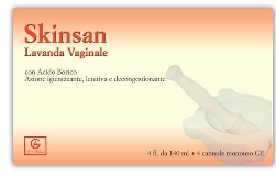 SKINSAN LAVANDA VAGINALE 4 FLACONI 140 ML + 4 CANNULE VAGINALI MONOUSO IN BLISTER - fitfarma.it