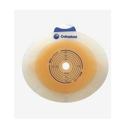 PLACCA PER ILEOSTOMIA E COLOSTOMIA SISTEMA A 2 PEZZI SENSURA CLICK FORO RITAGLIABILE 10-45MM FLANGIA 50MM 5 PEZZI - fitfarma.it