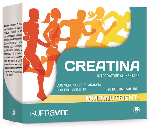 SUPRAVIT CREATINA GRANULATO 20 BUSTINE - fitfarma.it