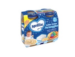 MELLIN BABY CENA COMPLETA FORMAGGINO PASTICA 2 PEZZI DA 200 G - fitfarma.it