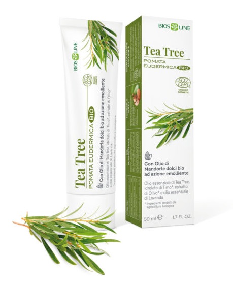 BIOSLINE TEA TREE POMATA EUDERMICA CERT ECOCERT 50 ML - fitfarma.it