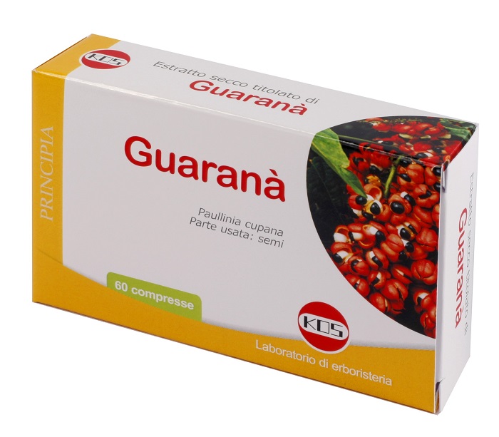 GUARANA' ESTRATTO SECCO 60 COMPRESSE - fitfarma.it