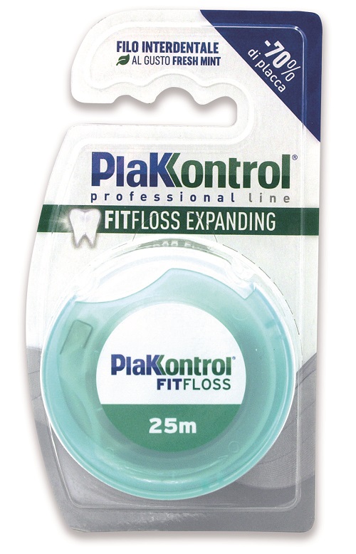 PLAKKONTROL FIT FLOSS FILO 25 M - fitfarma.it