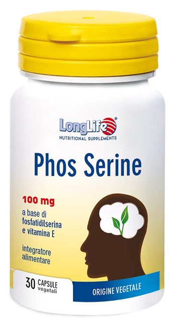 LONGLIFE PHOS SERINE 30 CAPSULE - fitfarma.it