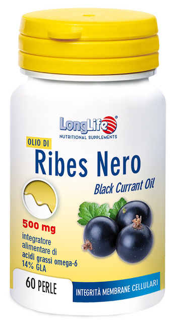 LONGLIFE OLIO RIBES NERO 60 PERLE - fitfarma.it