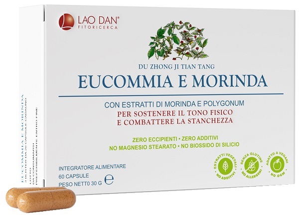 EUCOMMIA MORINDA 60 CAPSULE - fitfarma.it