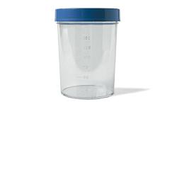 CONTENITORE PIC STERILE TRASPARENTE PER ANALISI DEI FLUIDI ORGANICI 100 ML TAPPO A VITE + ETICHETTA AUTOADESIVA - fitfarma.it
