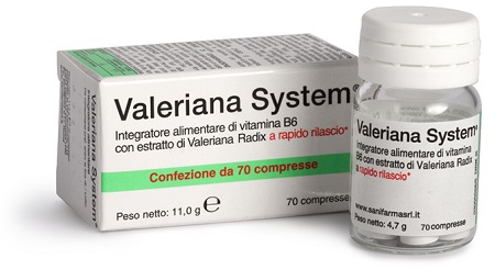 VALERIANA SYSTEM 70 COMPRESSE - fitfarma.it