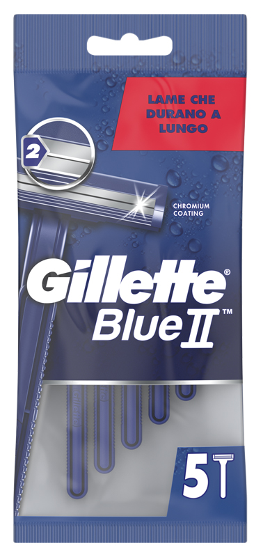 RASOIO GILLETTE BLUE II STANDARD 6 X 20 X 5 - fitfarma.it