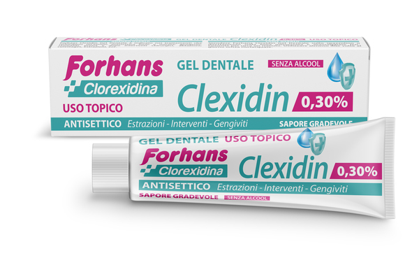 FORHANS CLEXIDIN COLLUTORIO IN GEL ALLA CLOREXIDINA 0,30% 30 - fitfarma.it