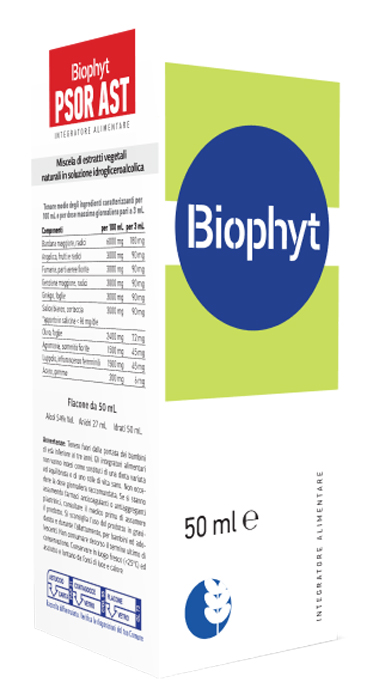 BIOPHYT PSOR AST 50 ML SOLUZIONE IDROALCOLICA - fitfarma.it
