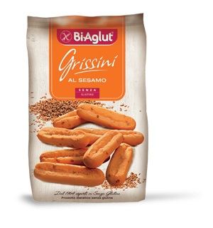 BIAGLUT GRISSINI CON SESAMO 150 G - fitfarma.it