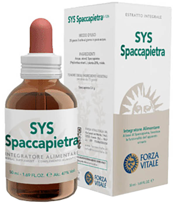 SYS SPACCAPIETRA GOCCE 50 ML - fitfarma.it