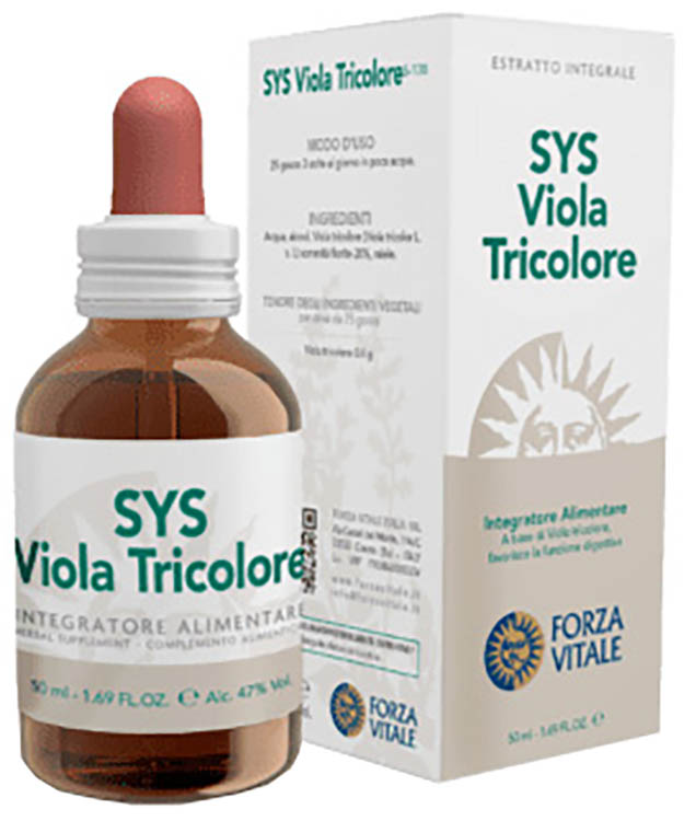 SYS VIOLA TRICOLORE GOCCE 50 ML - fitfarma.it