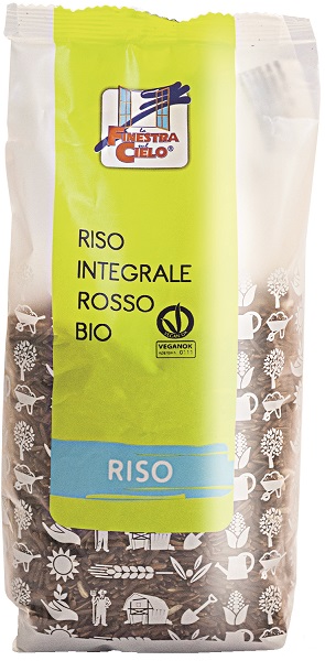 RISO INTEGRALE ROSSO SELVATICO BIO 500 G - fitfarma.it
