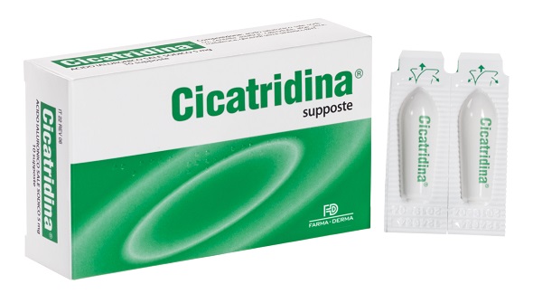 CICATRIDINA SUPPOSTE 10 PEZZI - fitfarma.it
