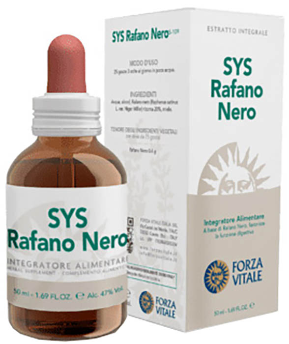 SYS RAFANO NERO GOCCE 50 ML - fitfarma.it
