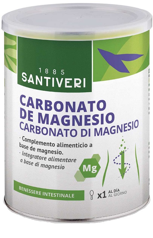 CARBONATO MAGNESIO 110 G SANTIVERI - fitfarma.it
