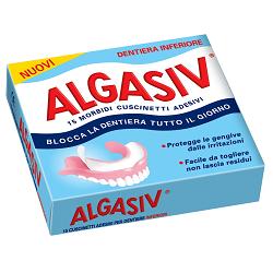 ALGASIV ADESIVO PER PROTESI DENTARIA INFERIORE 15 PEZZI - fitfarma.it